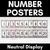 1 for Number Posters NEUTRAL COLOURS