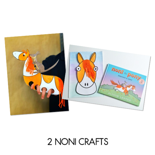 Resource preview 2 for Noni the Pony Rescues a Joey- Craft and Writing Sheets - Book Week 2019