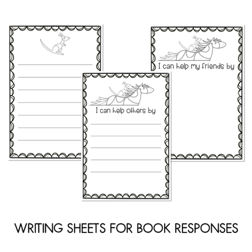 Resource preview 3 for Noni the Pony Rescues a Joey- Craft and Writing Sheets - Book Week 2019