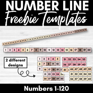 NEUTRALS Number Line
