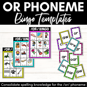 OR SOUND BINGO