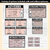 4 for Parts of Speech Posters NEUTRAL COLOURS