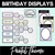 1 for PASTEL CLASSROOM DECOR Birthday Displays