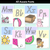 2 for PASTEL CLASSROOM DECOR Alphabet Posters - All Aussie Fonts