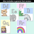 3 for PASTEL CLASSROOM DECOR Alphabet Posters - All Aussie Fonts