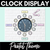 1 for PASTEL CLASSROOM DECOR Clock Display