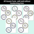 2 for PASTEL CLASSROOM DECOR Alphabet Toppers