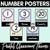 1 for PASTEL CLASSROOM DECOR Number Posters