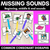1 for Missing Sound Task Cards- Phonemic Awareness with Common Consonant Digraphs