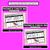 4 for PHONICS CHECK INS - CVC Words & CVCC CCVC Words Set 2 - No Prep Phonics Assessments 