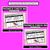 4 for PHONICS CHECK INS - CVC Words & CVCC CCVC Words Set 3 - No Prep Phonics Assessments 