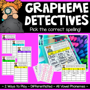 Phonics Word Sort Games | Vowel Sounds