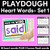 1 for Playdough Heart Word Practice - Set 1