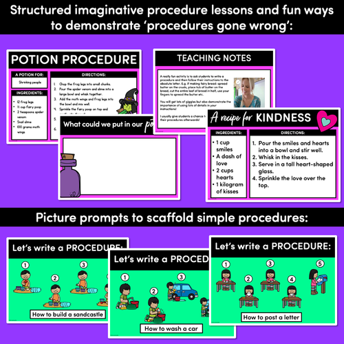 Resource preview 3 for How to Write Procedures | PowerPoint