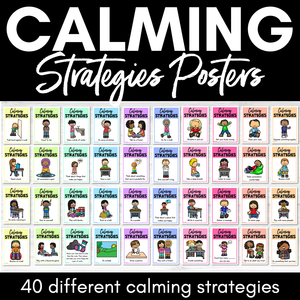 RAINBOW Calm Corner Ideas - Mindfulness and Calming Strategies for Children