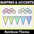 1 for RAINBOW CLASSROOM DECOR - Alphabet & Number Accents + Bunting