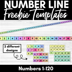 Rainbow Number Line