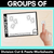 1 for Groups Of - Division Cut & Paste Worksheets