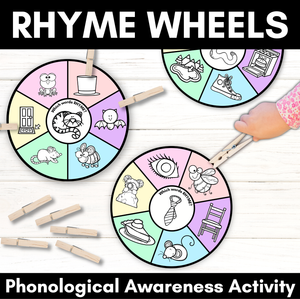 Rhyming Wheels | Phonological Awareness