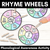 1 for Rhyming Wheels | Phonological Awareness