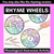 4 for Syllable Wheels | Phonological Awareness