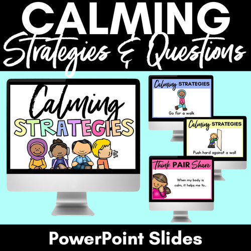 Resource preview 1 for Calming Strategies for Children - Mindfulness in the Classroom POWERPOINT