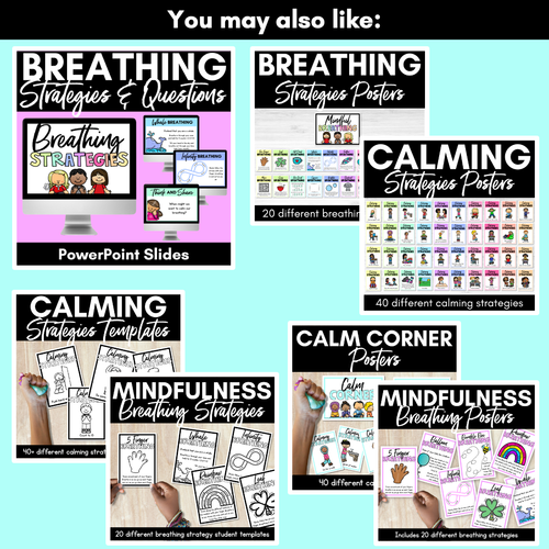 Resource preview 4 for Calming Strategies for Children - Mindfulness in the Classroom POWERPOINT