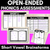 1 for Short Vowel Sounds Brainstorm Templates & Assessments