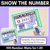 1 for SHOW ME THE NUMBER MATS for 1-20: Numerals, Dice, Dominoes, Ten Frames & Pictures