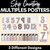 1 for Skip Counting Posters - Neutral Multiples
