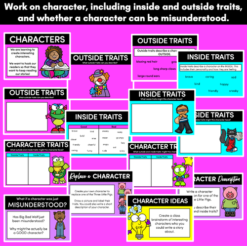 Resource preview 2 for Narrative Writing Lesson Slides - Fairy Tales - Imaginative Texts POWERPOINT