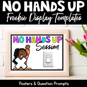 No Hands Up Templates
