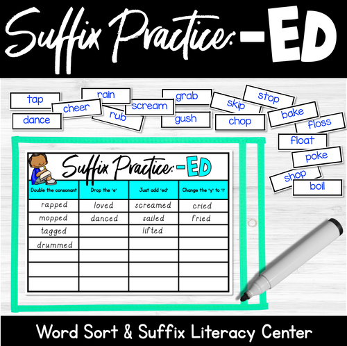 Resource preview 2 for Adding ED | Suffix Rule Literacy Center