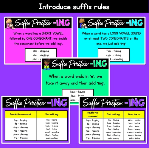 Resource preview 2 for Adding ING | Suffix Rule PowerPoint