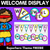 1 for SUPERHERO THEME Welcome Display