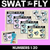 1 for FLY SWAT NUMBER MATS - 4 Levels - Kindergarten Math Game