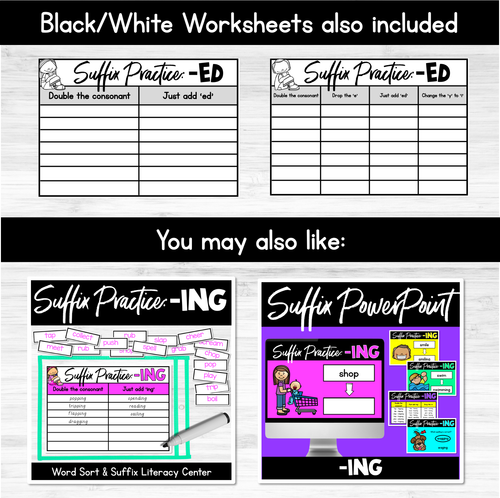 Resource preview 4 for Adding ED | Suffix Rule Literacy Center