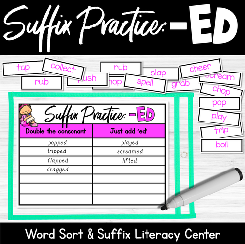Resource preview 1 for Adding ED | Suffix Rule Literacy Center