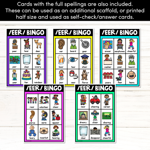 Resource preview 2 for EER SOUND BINGO