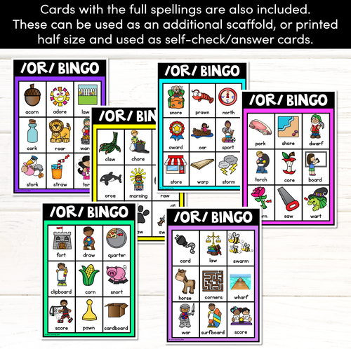 Resource preview 2 for OR SOUND BINGO