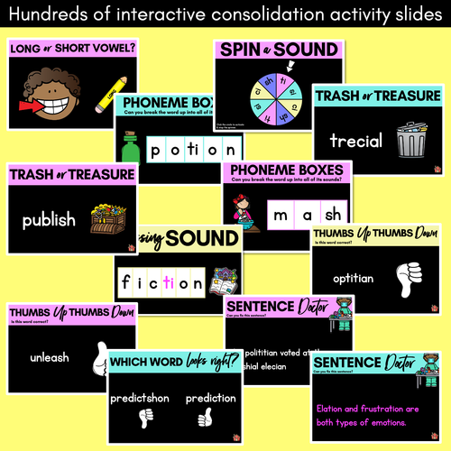 Resource preview 4 for Consonant Sound SH PowerPoint | SH TI CI SI