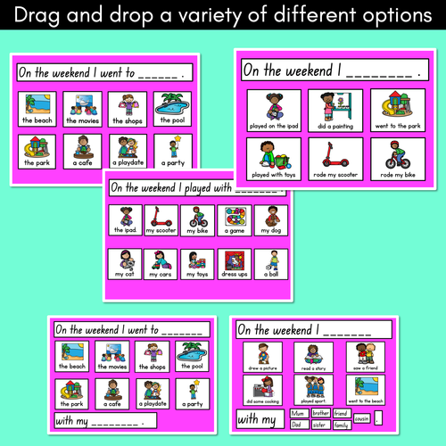 Resource preview 2 for Recount Writing PowerPoint
