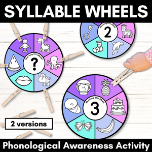Syllable Wheels | Phonological Awareness
