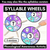 4 for Rhyming Wheels | Phonological Awareness