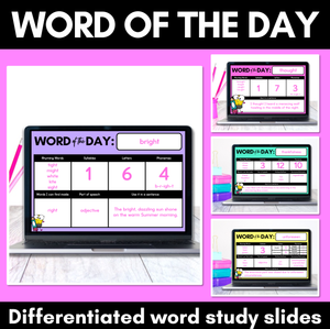 Word of the Day Slides