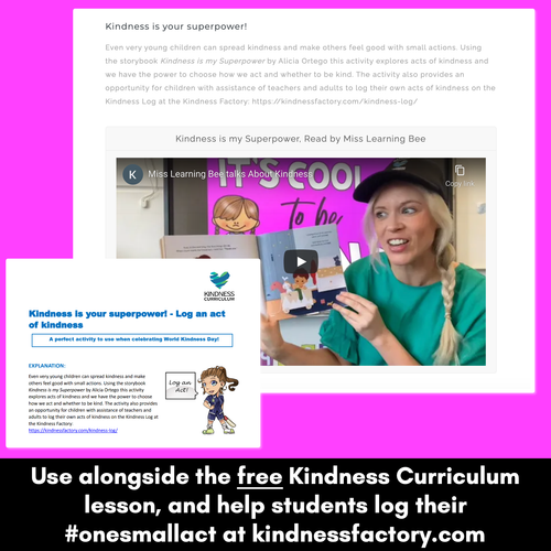 Resource preview 2 for Kindness is my Superpower | World Kindness Day Activity