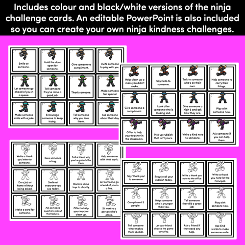 Resource preview 3 for Kindness Ninjas