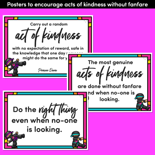 Resource preview 4 for Kindness Ninjas